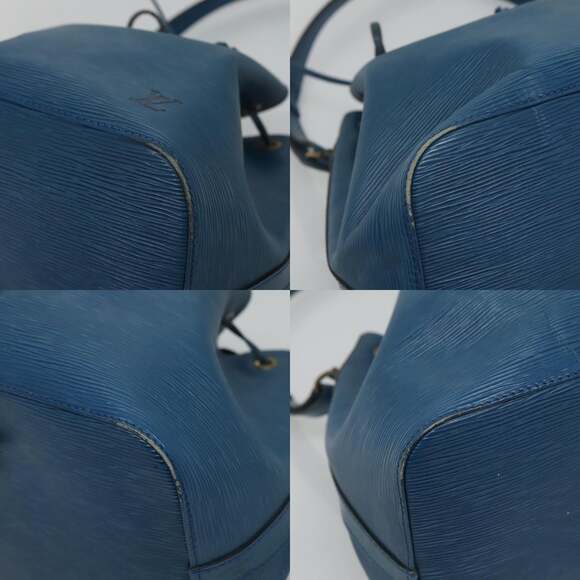 LOUIS VUITTON Epi Petit Noe Shoulder Bag Blue M44105 - Picture 10 of 12